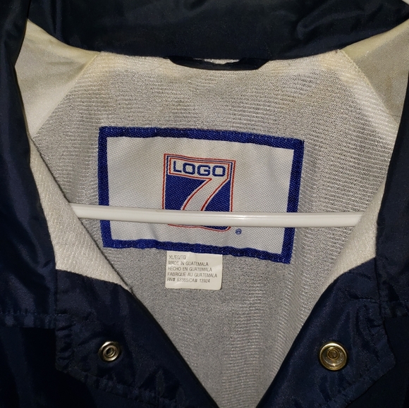 RARE! Vintage, Penn State Nittany Lions windbreakerl snap Jacket by Logo7 , XL - Picture 5 of 16